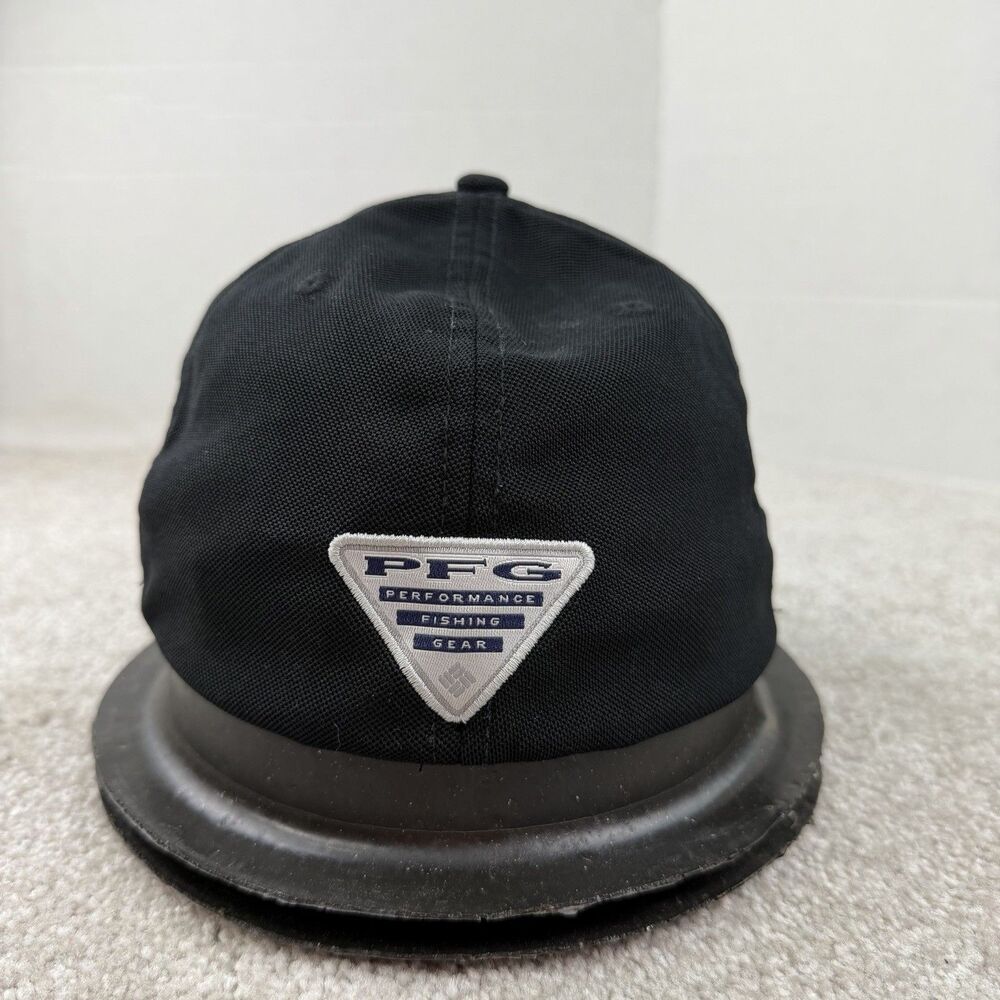 Columbia PFG Black Flexfit Baseball Cap Men's L XL Fishing Gear Outdoors - Picture 3 of 6